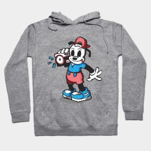 Beats and Bangers Vintage Cartoon Character Hoodie